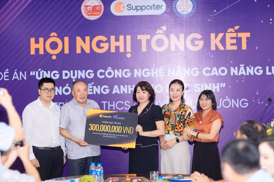 Học sinh nâng cao năng lực nói tiếng Anh thông qua ứng dụng ICorrect