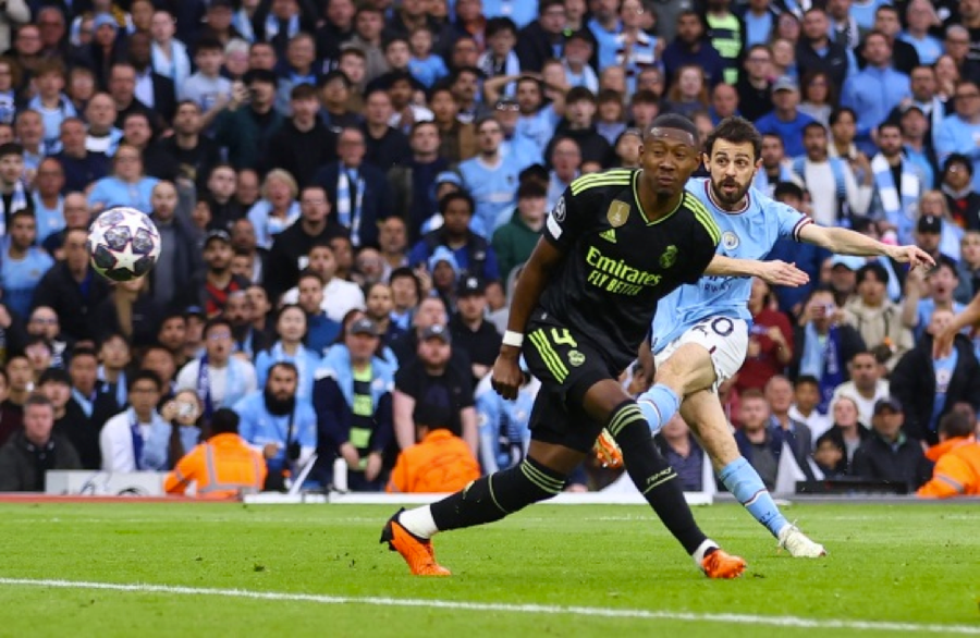 Bernardo Silva ghi cú đúp trong chiến thắng của Man City trước Real Madrid.