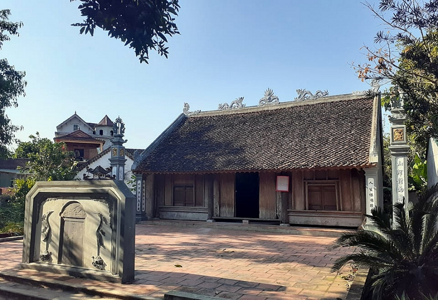 Nhà thờ Thám hoa Nguyễn Đức Đạt tại xã Khánh Sơn. Ảnh minh họa: IT.