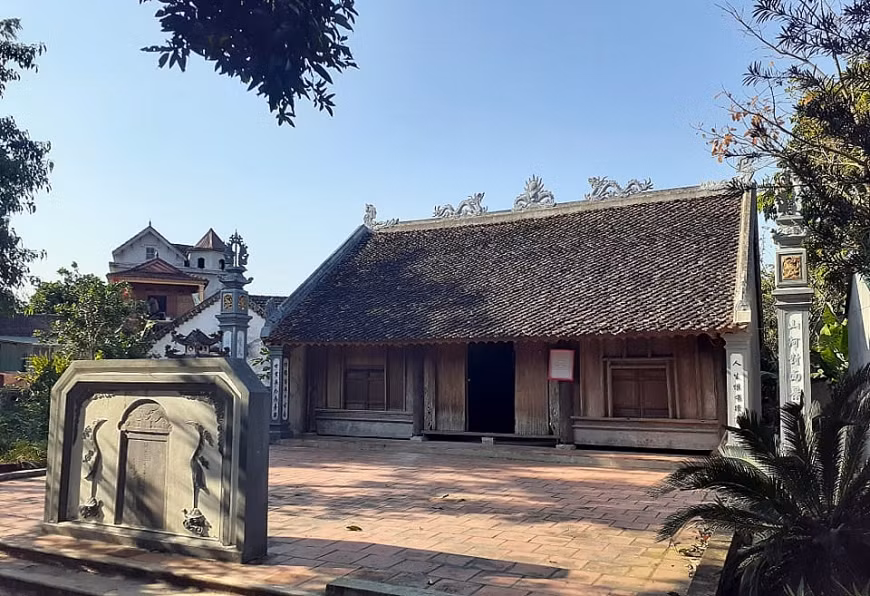 Nhà thờ Thám hoa Nguyễn Đức Đạt tại xã Khánh Sơn. Ảnh minh họa: IT.