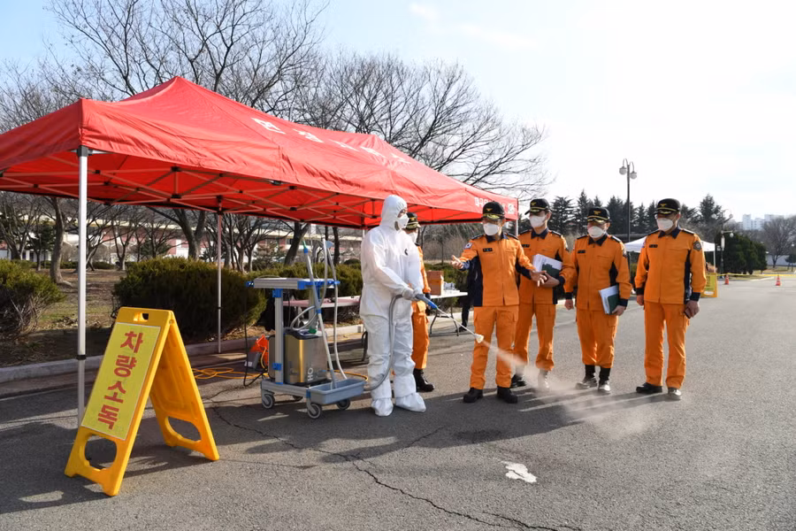 Các bệnh viện tại Daegu (Hàn Quốc) thiếu giường bệnh và nhân viên y tế