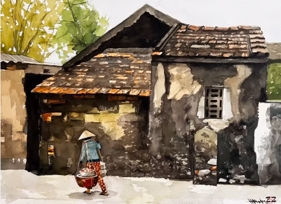 Tác phẩm 'Trưa vắng'.