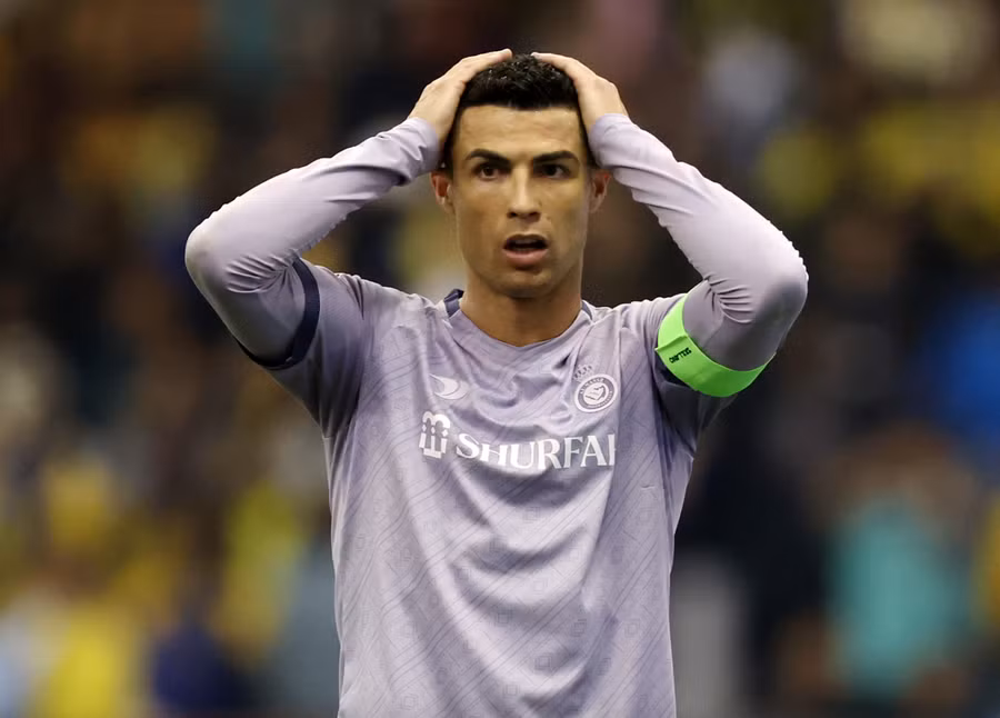 Ronaldo bị cổ động viên la ó sau trận Al-Nassr thua hôm 27/1.