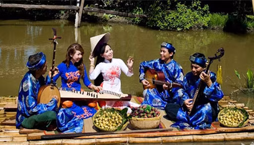 Nghệ thuật Đờn ca Tài tử Nam Bộ - nơi ươm mầm cho nhiều nghệ nhân trẻ. Ảnh: ITN.