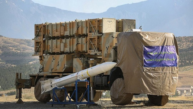 Hệ thống phòng không mới Khordad-15 của Iran. Hệ thống phòng không mới Khordad-15 của Iran.