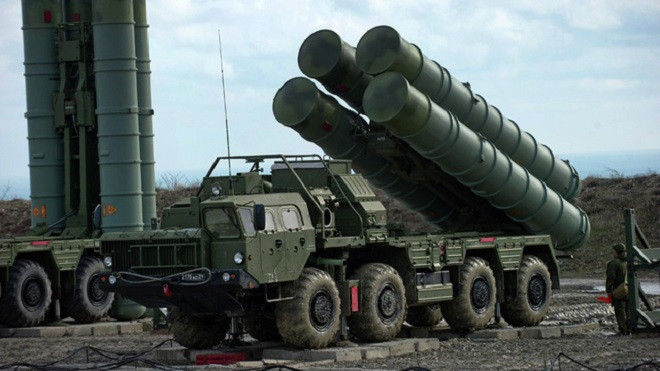 Hệ thống phòng không S-400 của Nga.