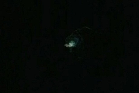 Phát hiện UFO phát sáng ngoài bờ biển Nam Cực. Ảnh The Mirror