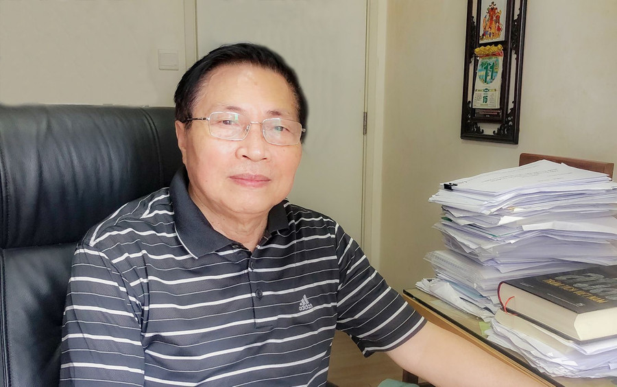 GS.TS.NGND Trần Nghi - nhà giáo, nhà khoa học hàng đầu về lĩnh vực địa chất và khoa học Trái đất.