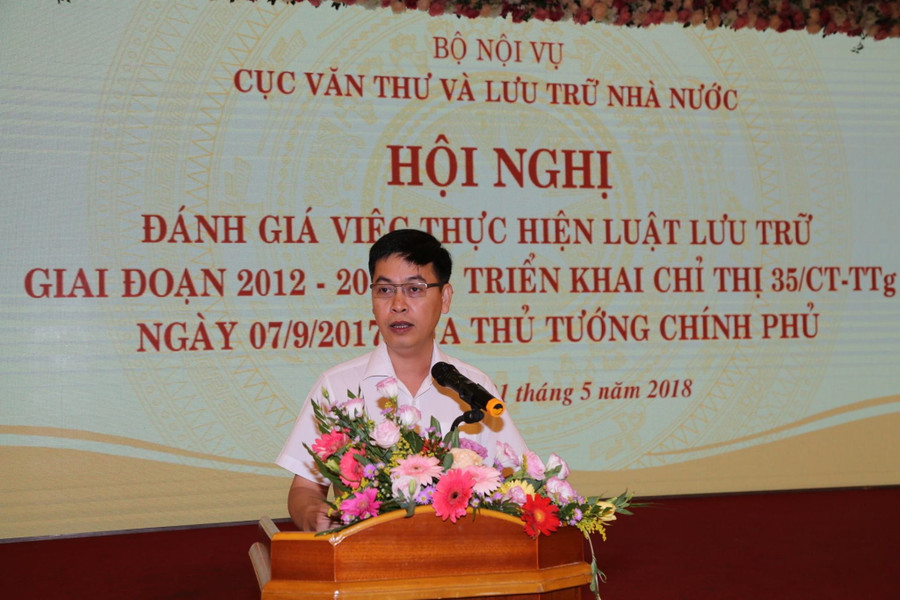 Ông Đặng Thanh Tùng phát biểu khai mạc Hội nghị Ông Đặng Thanh Tùng phát biểu khai mạc Hội nghị