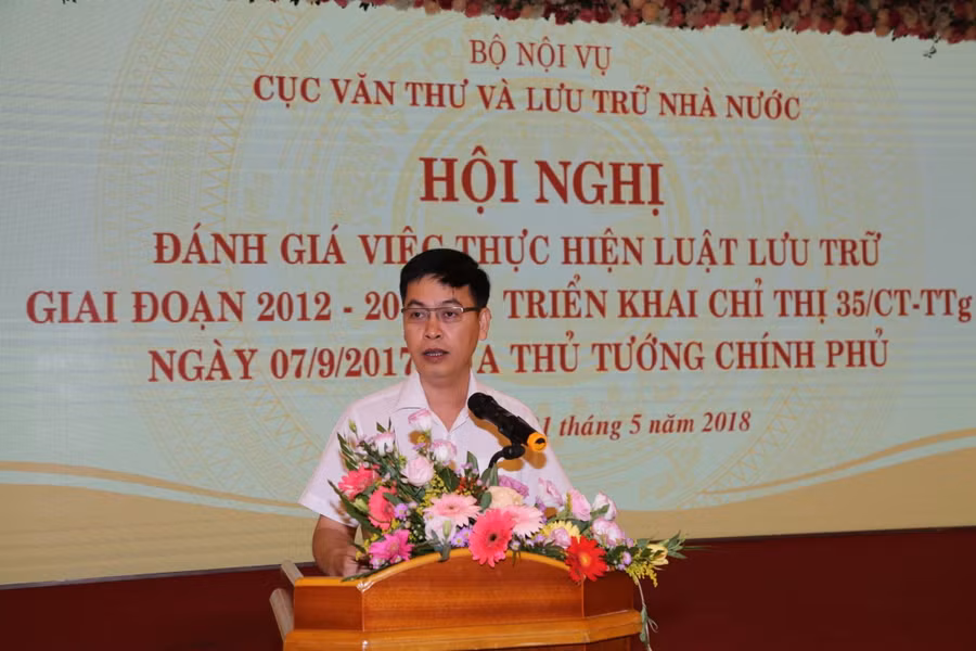 Ông Đặng Thanh Tùng phát biểu khai mạc Hội nghị