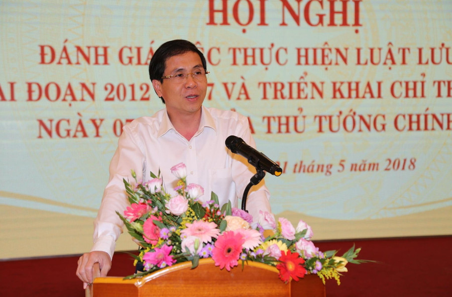 Ông Triệu Văn Cường phát biểu tại Hội nghị Ông Triệu Văn Cường phát biểu tại Hội nghị