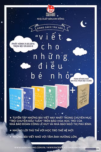 Bộ sách Viết cho những điều bé nhỏ