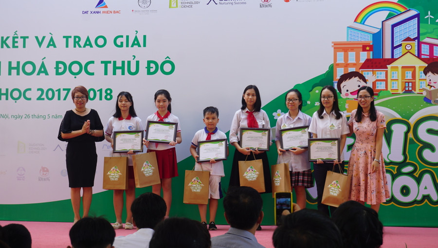 BTC trao giải cho các thí sinh có ý tưởng lan tỏa văn hóa đọc giàu tính khả thi