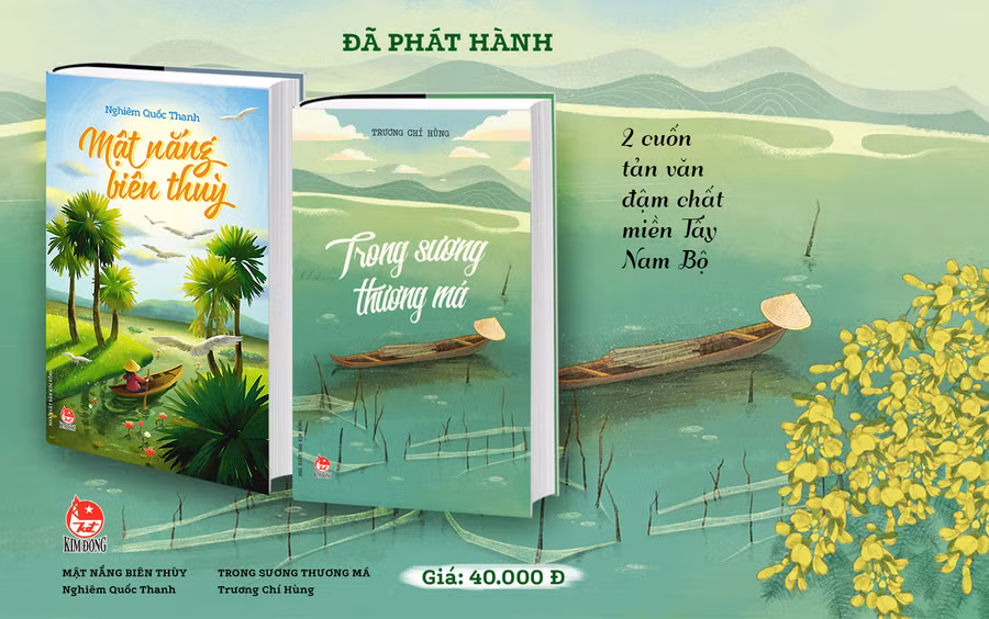 Hai tập tản văn về mảnh đất An Giang 