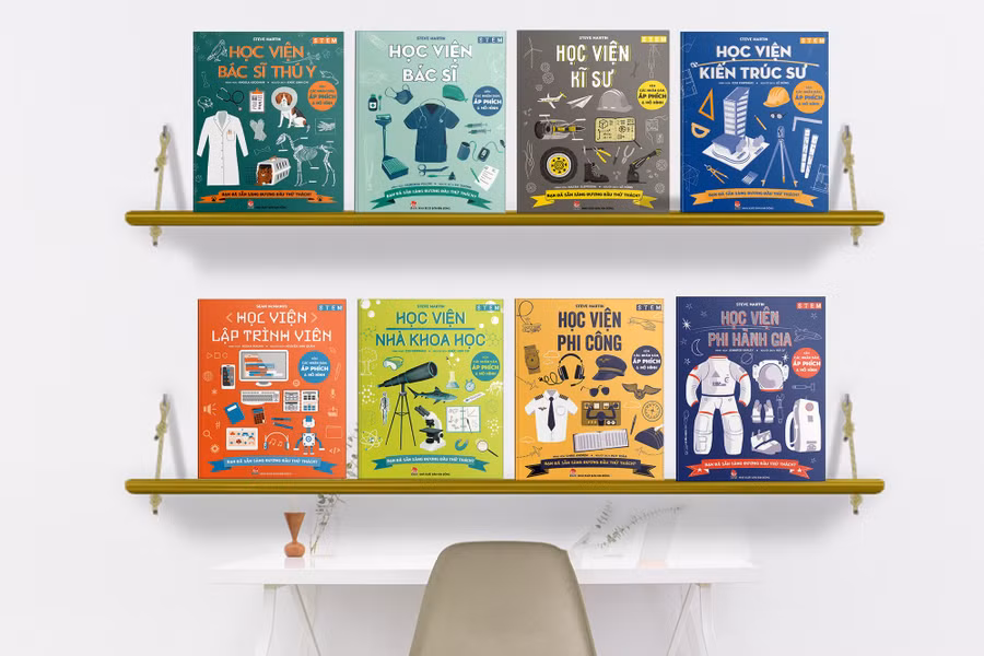 Bộ sách “Học viện STEM” 