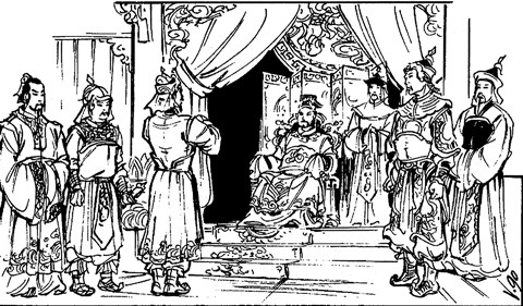 Một mình trong hiểm nguy nhưng Tiến sĩ Lê Nghĩa Trạch vẫn hoàn thành nghĩa vụ trao trọn bức thư của chúa Trịnh đến tay Nguyễn Hoàng. Ảnh minh họa: INT. Một mình trong hiểm nguy nhưng Tiến sĩ Lê Nghĩa Trạch vẫn hoàn thành nghĩa vụ trao trọn bức thư của chúa Trịnh đến tay Nguyễn Hoàng. Ảnh minh họa: INT.