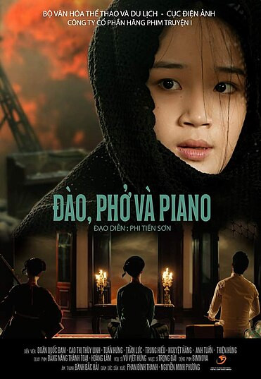 Poster phim &apos;Đào, phở và piano&apos;.