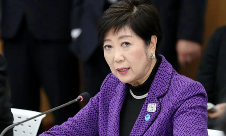 Thống đốc Tokyo Yuriko Koike đã bày tỏ tức giận khi IOC chuyển điểm tổ chức Olympic 2020