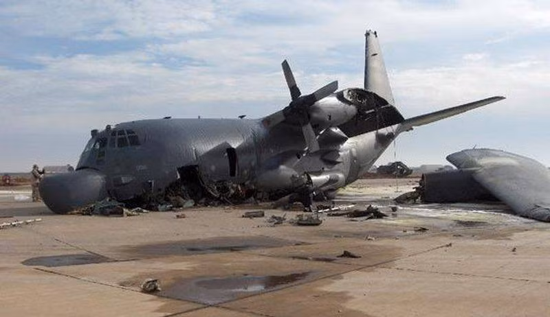 Máy bay C-130J “Hercules” của Không quân Mỹ rơi lại Afghanistan