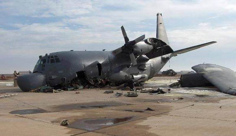 Máy bay C-130J “Hercules” của Không quân Mỹ rơi lại Afghanistan