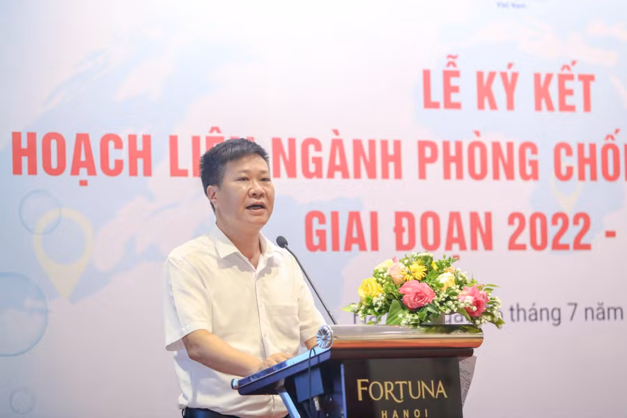 Ông Nguyễn Nho Huy, Phó Vụ trưởng Vụ Giáo dục thể chất, Bộ Giáo dục và Đào tạo đưa ra các giải pháp phòng đuối nước cho trẻ.