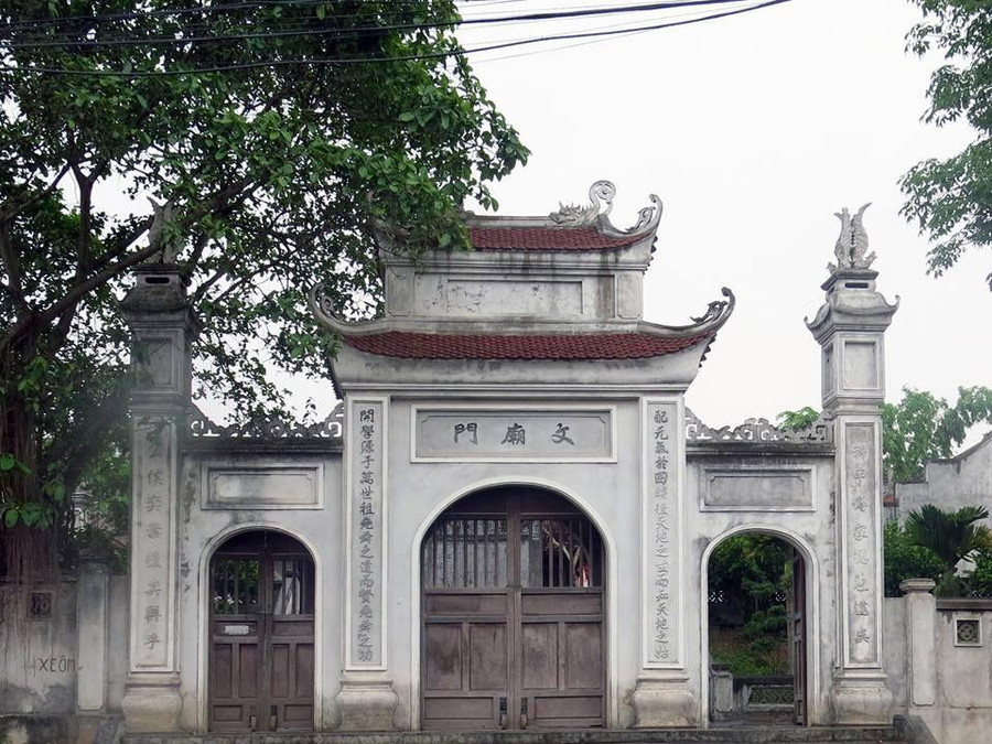 Văn miếu Bắc Ninh.