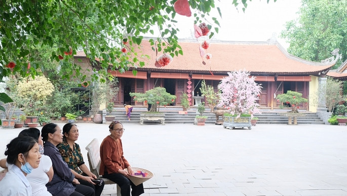 Đình làng Nhật Chiêu.