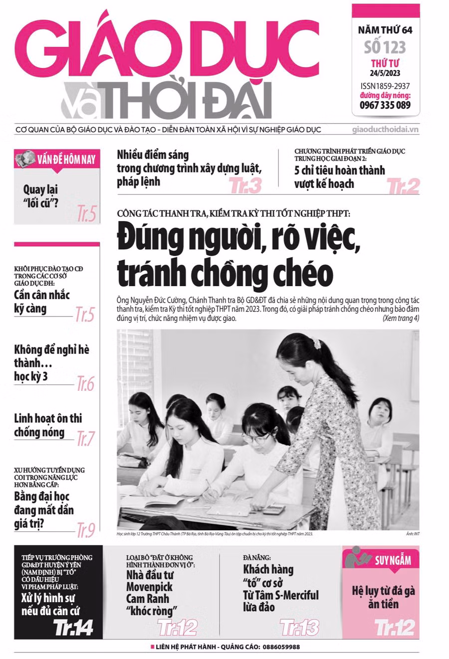 Tin tức báo in 24/5: Bằng đại học đang mất dần giá trị?