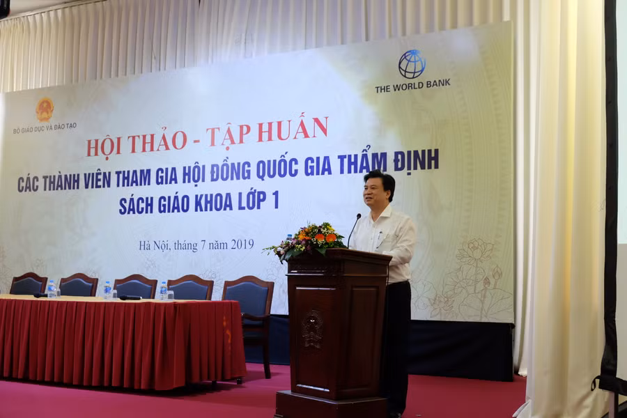 Thứ trưởng Nguyễn Hữu Độ phát biểu tại Hội thảo - Tập huấn.