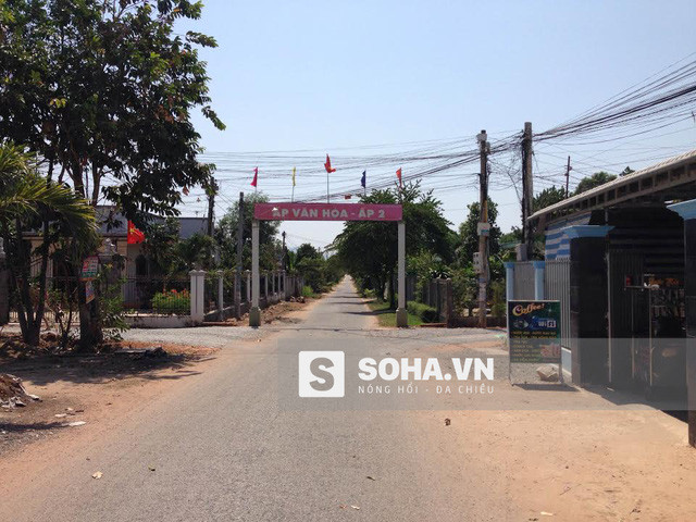 Sự thật gia cảnh của Trường Giang ở quê nhà ảnh 2 Quê Trường Giang ở ấp 2, xã Tân Hiệp, Long Thành (Đồng Nai).
