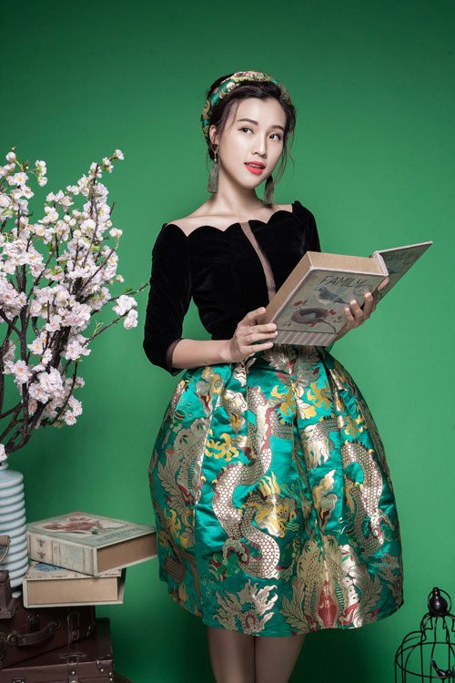 Á hậu Hoàng Oanh gợi ý mix đồ cho phái đẹp đầu xuân hình ảnh 6 a hau hoang oanh goi y mix do cho phai dep dau xuan hinh anh 6