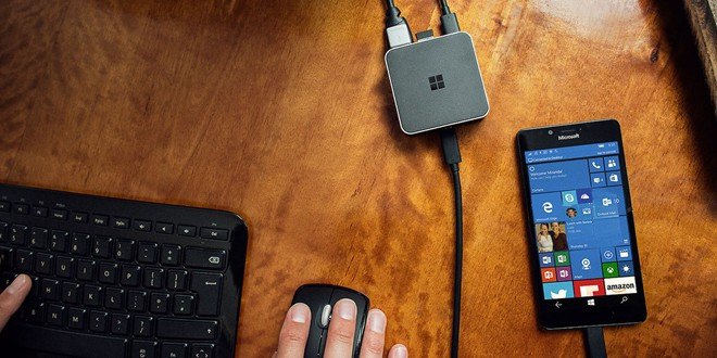 Phụ kiện biến máy Lumia thành PC Windows 10 giá 2 triệu đồng