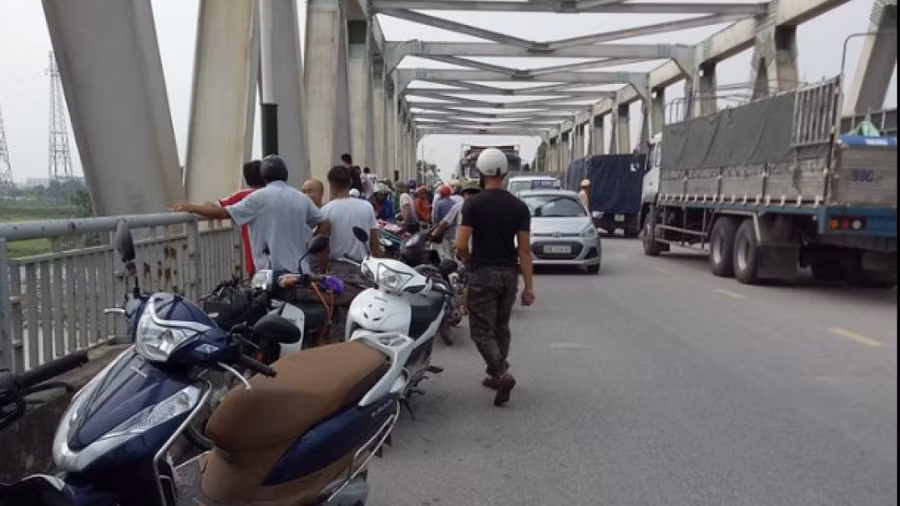 Hiện trường vụ việc. Ảnh do người dân cung cấp.