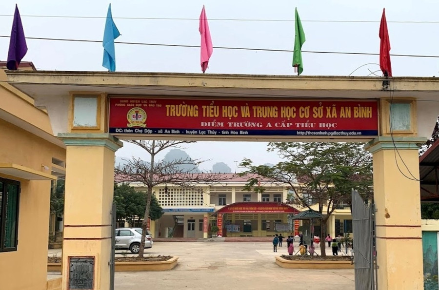 Vụ học sinh ẩu đả nhau xảy ra tại Trường tiểu học và THCS xã An Bình.