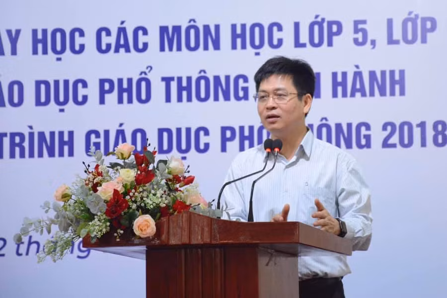 PGS.TS. Nguyễn Xuân Thành tại Hội thảo