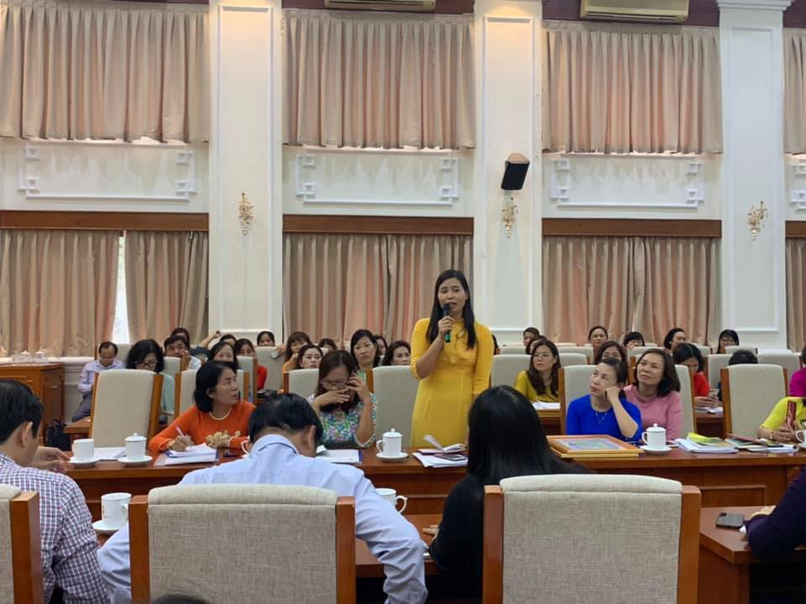 Nhiều ý kiến từ cơ sở GDMN gửi tới hội thảo Nhiều ý kiến từ cơ sở GDMN gửi tới hội thảo