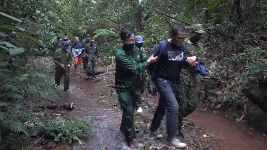 Lực lượng BĐBP Quảng Bình bắt trùm ma túy xuyên quốc gia.