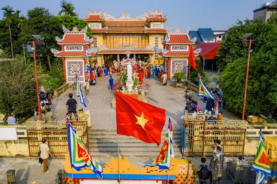 Lễ hội Điện Huệ Nam năm 2023 được tổ chức tại TP Huế (Ảnh: Đình Hoàng).