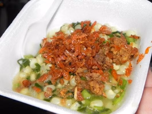 phá lấu, cá viên chiên, bò bía, Sài Gòn, ăn vặt