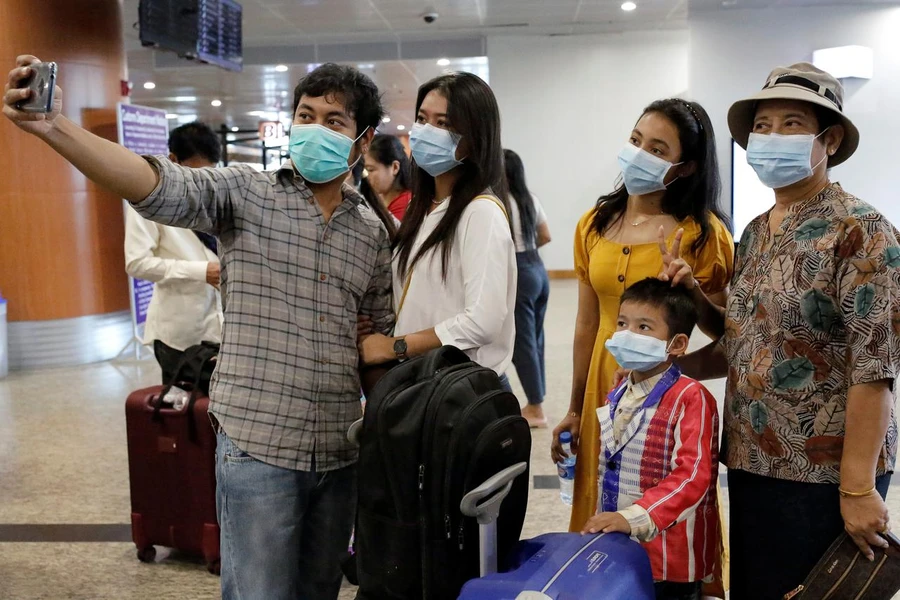 59 sinh viên người Myanmar được sơ tán khỏi Vũ Hán
