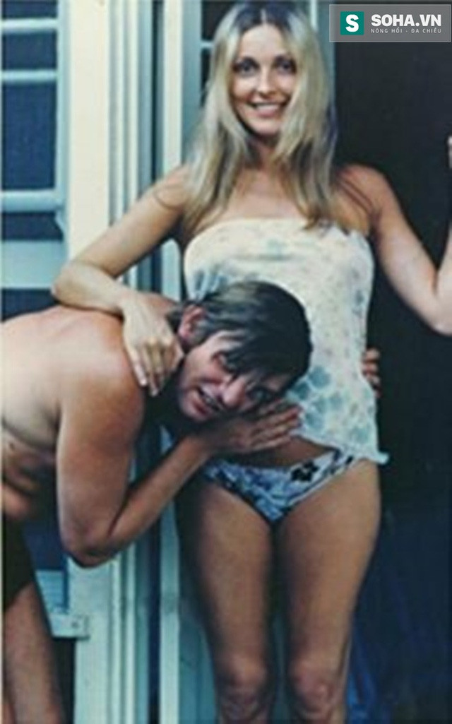 Nữ diễn viên xinh đẹp và thảm kịch kinh hoàng trong đêm ảnh 8 Hình ảnh hạnh phúc của Sharon Tate khi đang mang thai.
