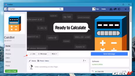Da co Chatbot Facebook biet giup ban lam toan! - Anh 2