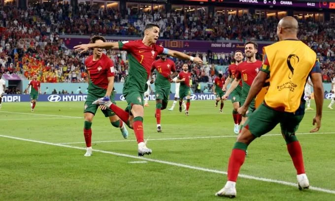 Ronaldo tạo ra loạt kỷ lục ở World Cup 