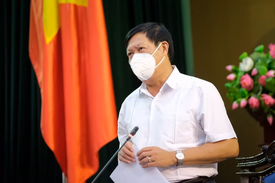 Thứ trưởng Bộ Y tế Đỗ Xuân Tuyên.