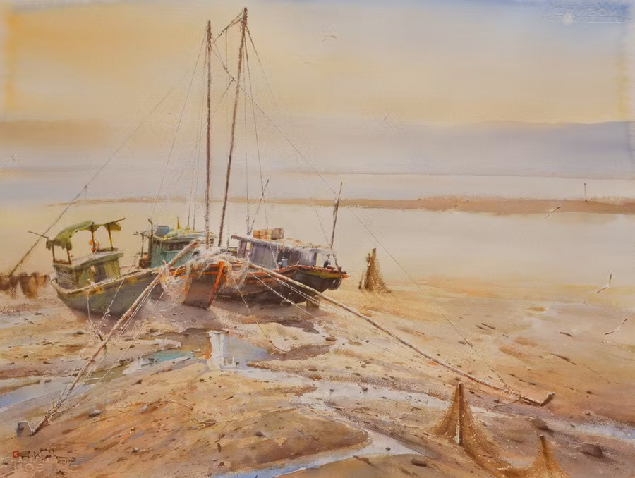 Tranh của họa sĩ Bùi Duy Khánh