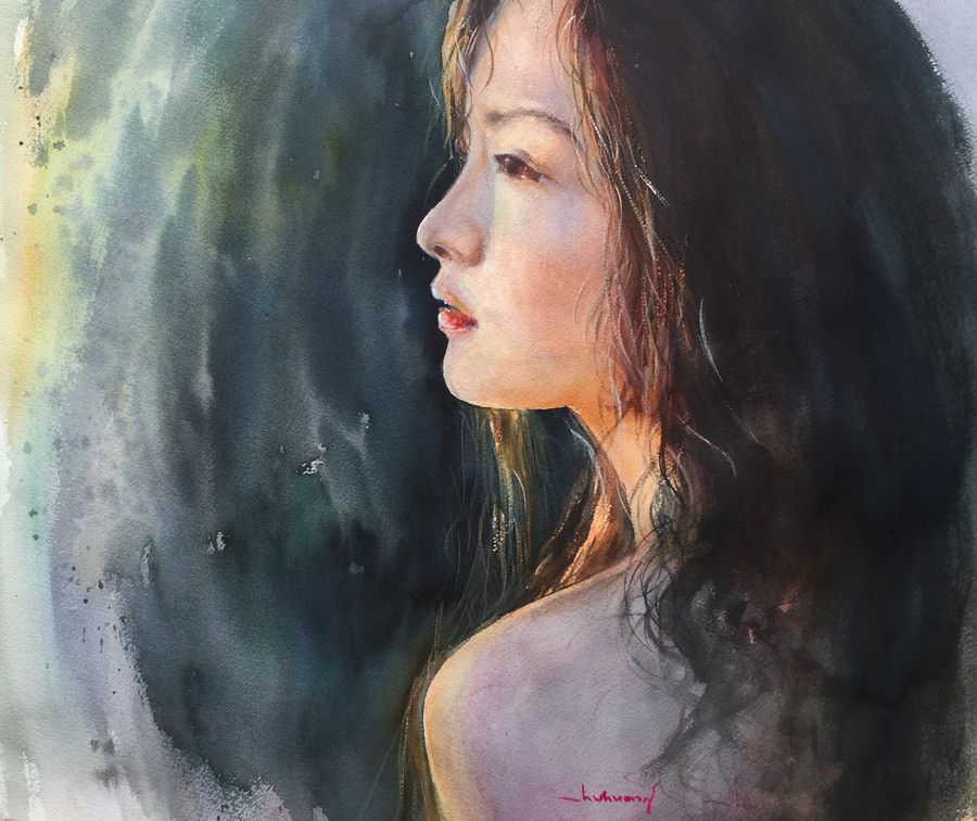 Tranh của họa sĩ Nguyễn Thu Hương Tranh của họa sĩ Nguyễn Thu Hương