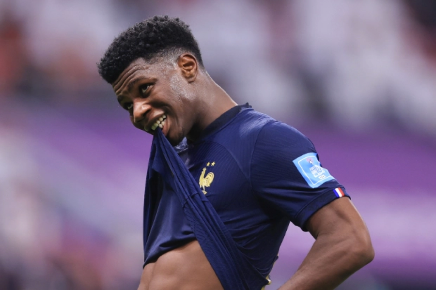 Aurelien Tchouameni khiến Pháp thêm khủng hoảng nhân sự trước trận tranh ngôi vương World Cup 2022. Aurelien Tchouameni khiến Pháp thêm khủng hoảng nhân sự trước trận tranh ngôi vương World Cup 2022.