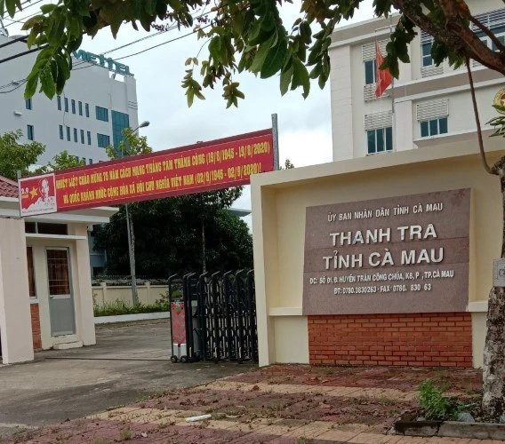 Thanh tra tỉnh Cà Mau.