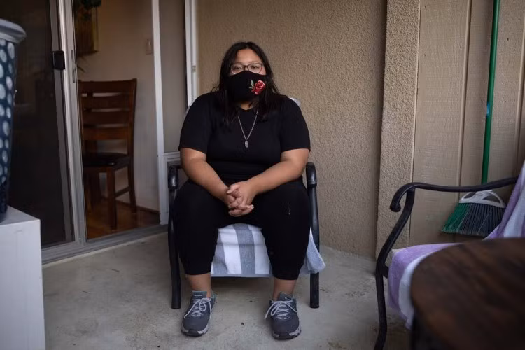 Michelle Macario - sinh viên đại học cộng đồng ở Los Angeles - phải chật vật để tìm chỗ ở.