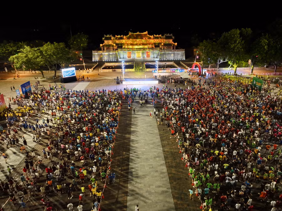 Giải chạy “Hue Jogging 4 - Cùng chạy vì cộng đồng”.